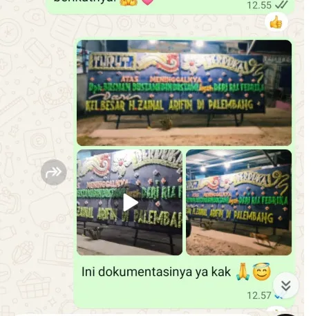 Pengiriman Papan Bunga Duka Taban Jambe